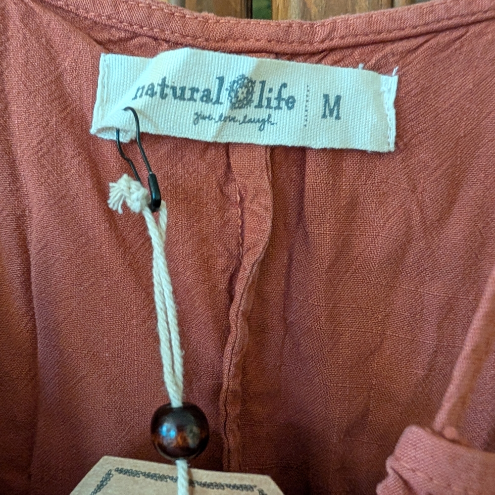 NWT NATURAL LIFE Terracotta Maxi Dress - Picture 4 of 5